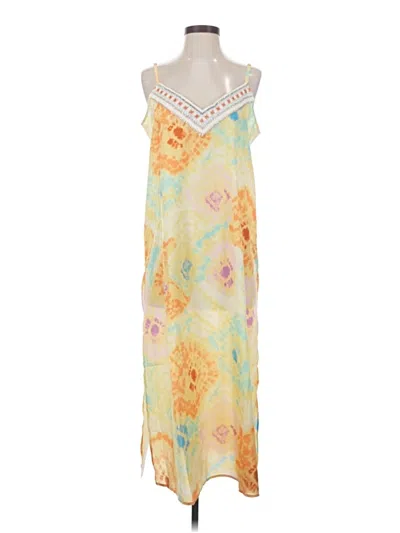 Pre-owned River Island Casual Dress In Yellow