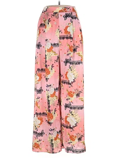 Pre-owned River Island Casual Pants In Pink