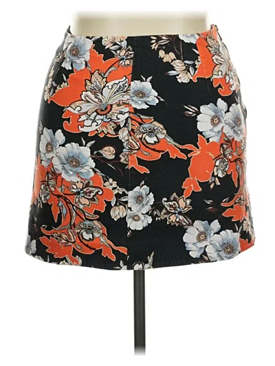 Pre-owned River Island Casual Skirt In Orange