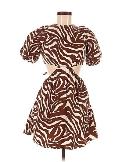 Pre-owned River Island Cocktail Dress In Brown
