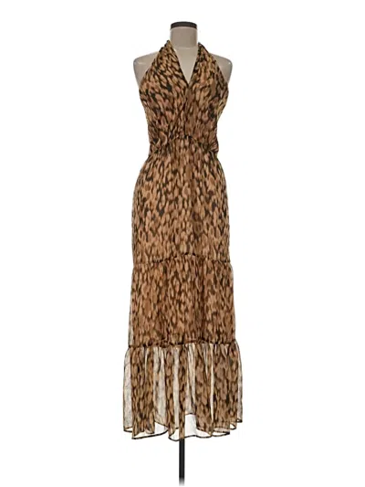 Pre-owned River Island Cocktail Dress In Brown