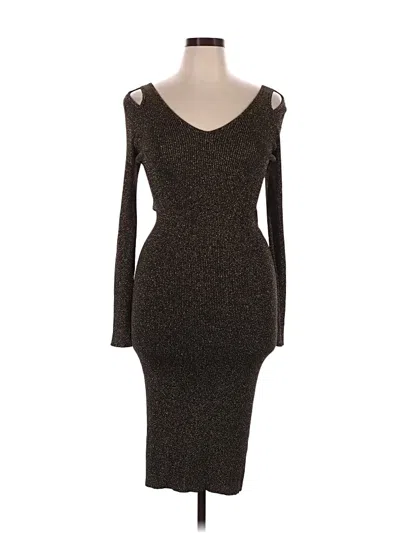 Pre-owned River Island Cocktail Dress In Brown
