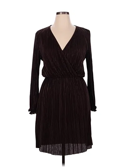 Pre-owned River Island Cocktail Dress In Burgundy