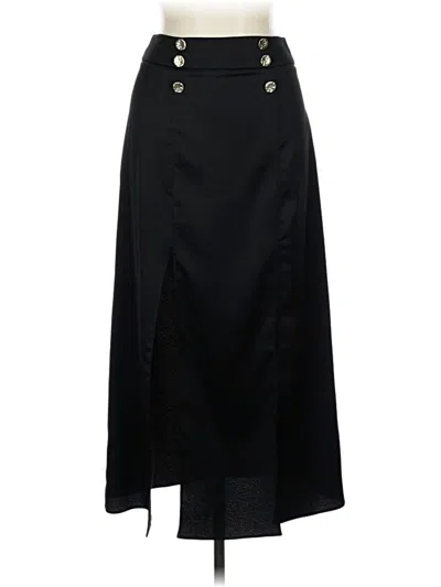 River Island Formal Skirt In Black