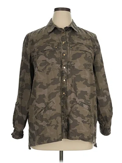 Pre-owned River Island Jacket In Green