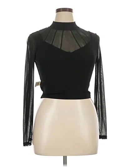 River Island Long Sleeve Top Black Turtleneck Tops