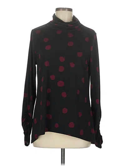 Pre-owned River Island Long Sleeve Turtleneck In Black