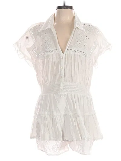 Pre-owned River Island Romper In White