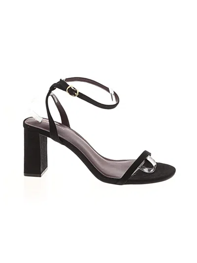 Pre-owned River Island Sandals In Black