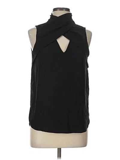 Pre-owned River Island Sleeveless Blouse In Black
