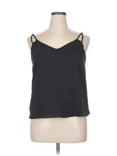Pre-owned River Island Sleeveless Top Black Halter Neckline Tops