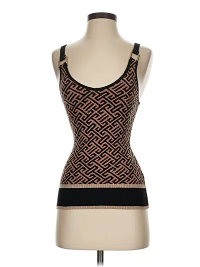 Pre-owned River Island Sleeveless Top Black Square Neckline Tops