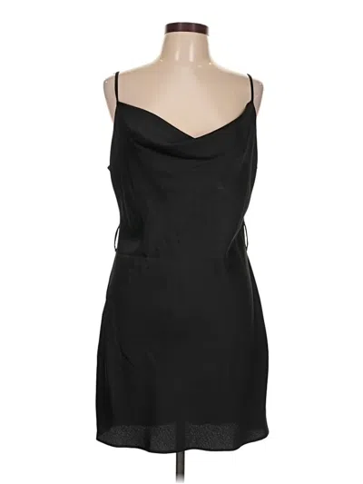 Pre-owned River Island Sleeveless Top Black Strapless Neckline Tops