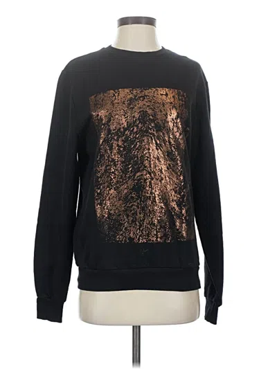 Pre-owned River Island Sweatshirt In Black
