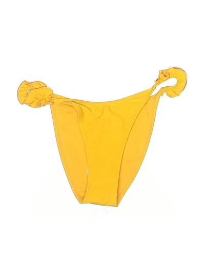 River Island Swimsuit Bottoms In Yellow