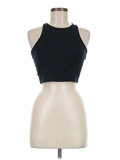 Pre-owned River Island Tank Top Black Halter Neckline Tops