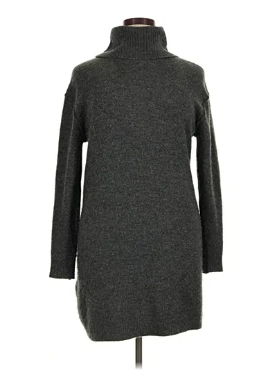 Pre-owned River Island Turtleneck Sweater In Gray