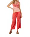River + Sky Corinna Scoop Tank In Hibiscus In Pink