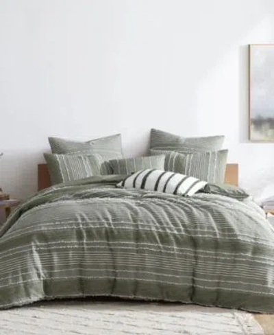 Riverbrook Home Harley Jacquard 5 Piece Comforter Sets In Green