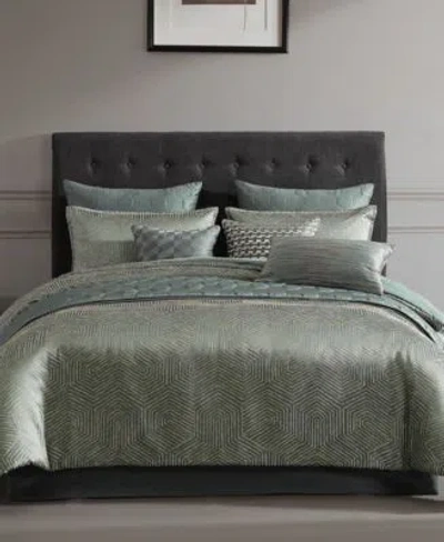 Riverbrook Home Hendrix Jacquard 10 Piece Comforter Sets In Green