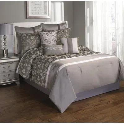 Riverbrook Home Heston Comforter Set In Platinum