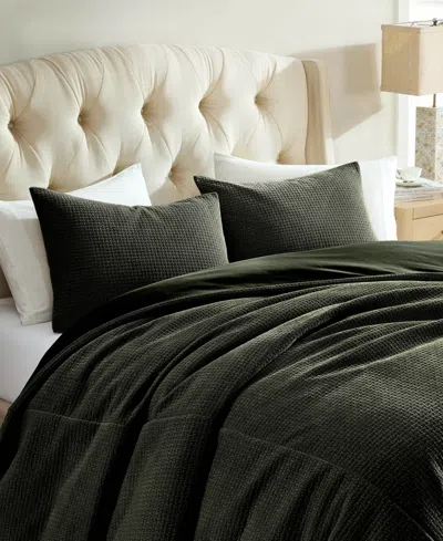 Riverbrook Home Jessa Basketweave 3-pc. Coverlet Set, Queen In Animal Print