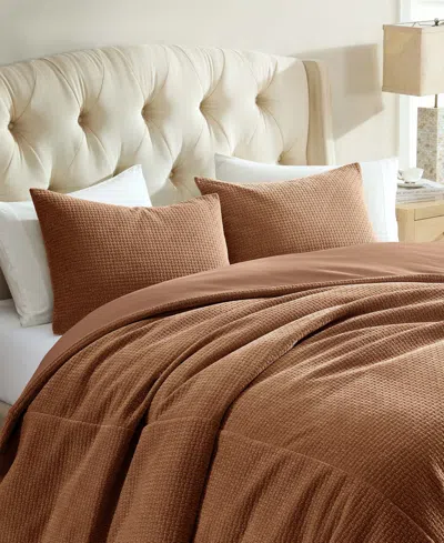 Riverbrook Home Jessa Basketweave 3-pc. Coverlet Set, Queen In Animal Print