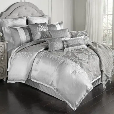 Riverbrook Home Kacee Comforter Set In Platinum,muted Gray