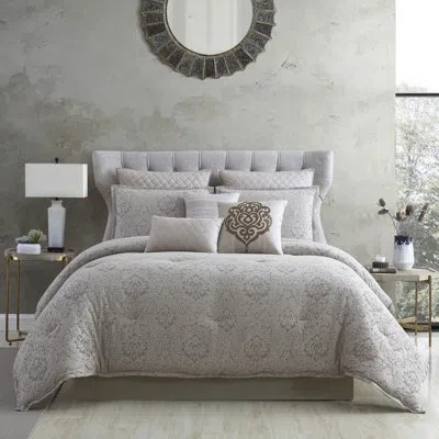 Riverbrook Home Kenetic Comforter Set In Tan,natural