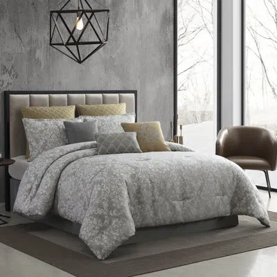 Riverbrook Home Lantana Reversible Comforter Set In Gray