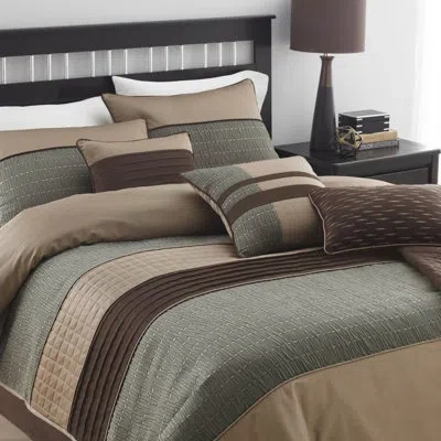 Riverbrook Home Lexia Comforter Set In Brown,khaki