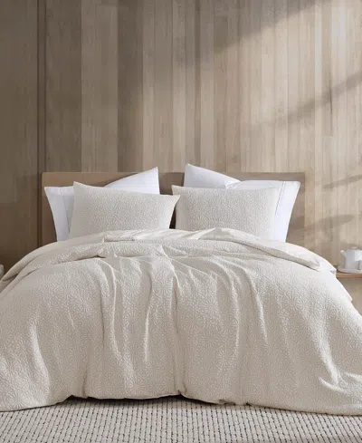 Riverbrook Home Maya Floral 4-pc. Comforter Cover Set, Queen In White