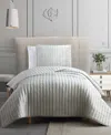 Riverbrook Home Moonstone 2-pc. Coverlet Set, Twin In Light Gray