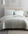 Riverbrook Home Moonstone 3 Piece King Coverlet Set In Light Gray