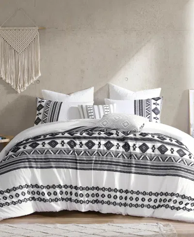 Riverbrook Home Nichols Jacquard 5-pc. Comforter Set, King In Black