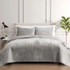 Riverbrook Home Ruby 3 Pc Queen Gray Coverlet Set In Gray