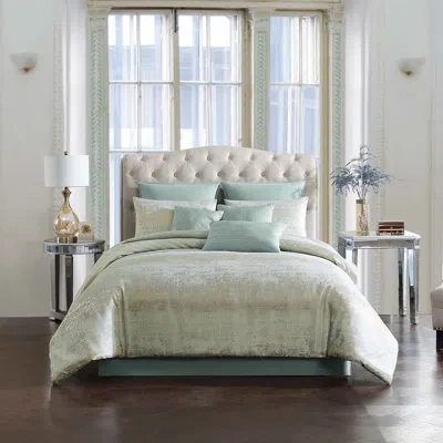 Riverbrook Home Vesta Bedding In Blue;gold