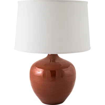 Riverceramic Bean Pot 25" High Cayenne Brown Ceramic Table Lamp