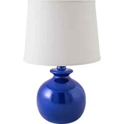 Riverceramic Bristol 21"  Primary Blue Ceramic Accent Table Lamp
