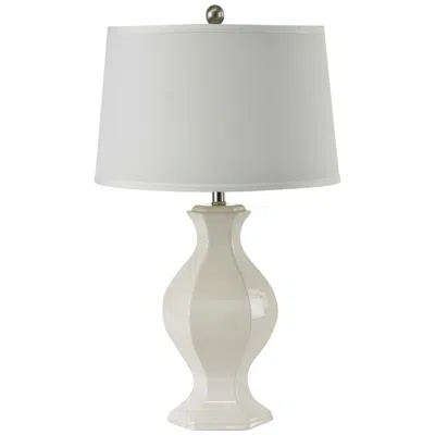 Riverceramic Classic White Glazed Urn Table Lamp