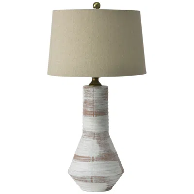 Riverceramic Conical 29" Weathered Earth Ceramic Table Lamp