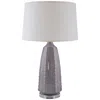 Riverceramic Dotty Gloss Swanky Gray Table Lamp