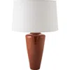 Riverceramic Heart 27" Cayenne Red Ceramic Table Lamp