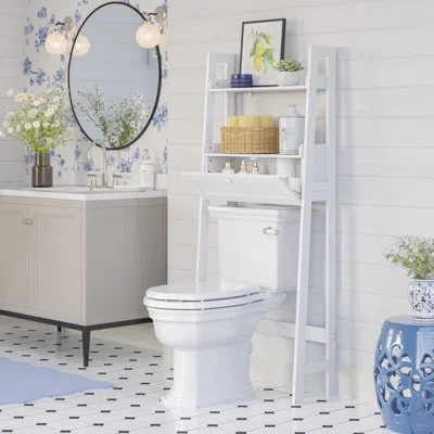 Riverridge Home Riverridge Amery Over The Toilet Bathroom Spacesaver Wall Medicine Storage Shelves With Drop Down Do In Satin