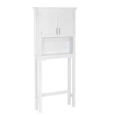 Riverridge Home Riverridge Somerset Over The Toilet Bathroom Spacesaver Wall Medicine Storage Cabinet With Adjustabl In White