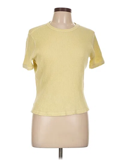 Pre-owned Rivet & Thread Cardigan Sweater In Yellow