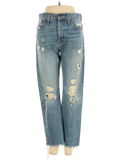 Pre-owned Rivet & Thread Jeans In Blue