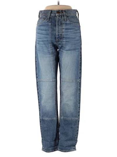Pre-owned Rivet & Thread Jeans In Blue