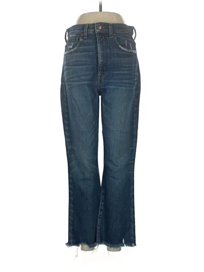Pre-owned Rivet & Thread Jeans In Blue