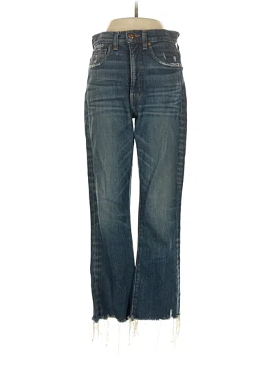 Pre-owned Rivet & Thread Jeans In Blue